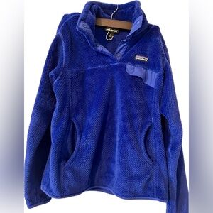 Women’s Blue Patagonia Fleece Pullover